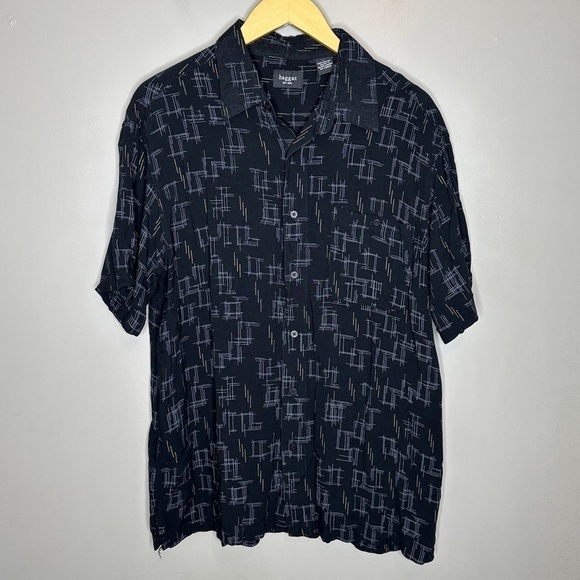 Haggar Other - Haggar Print shirt sleeve button down shirt